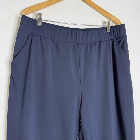 T by Talbots Navy Performance Pants Size XL Navy Blue - Picture 6 of 7